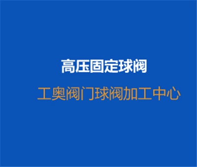 高壓固定球閥-現(xiàn)場加工視頻